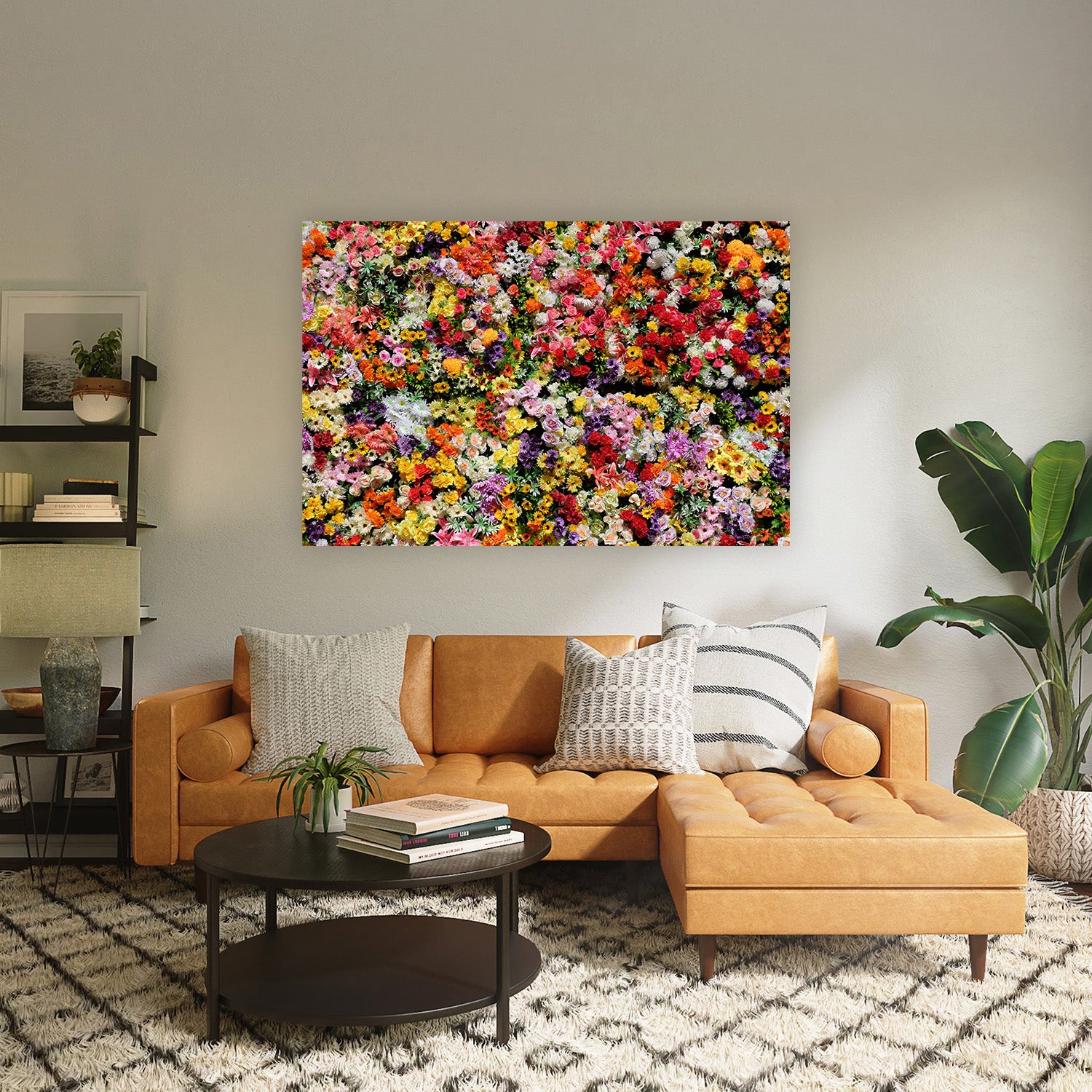 Weelderige bloemenzee