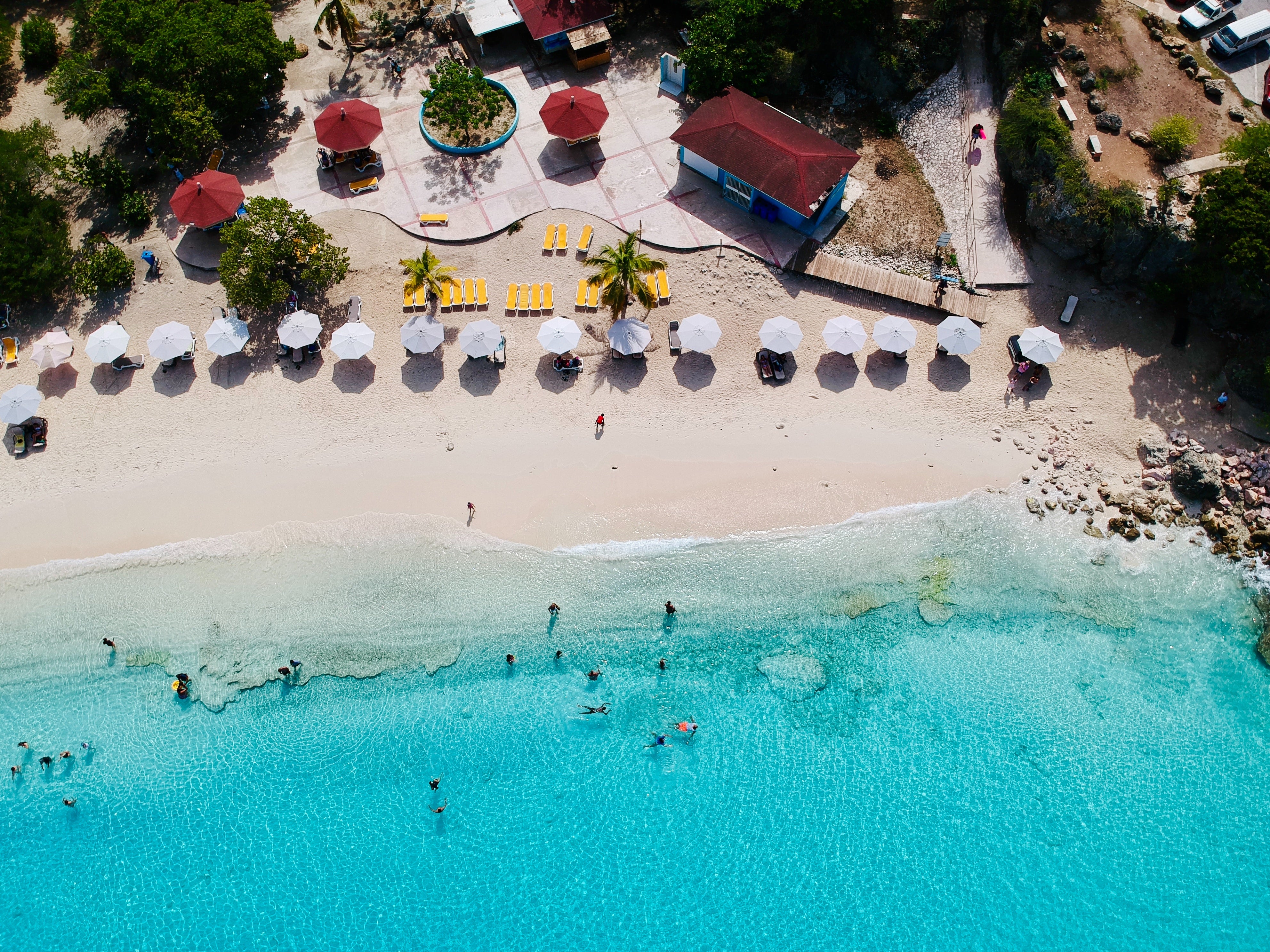 Caribisch strand