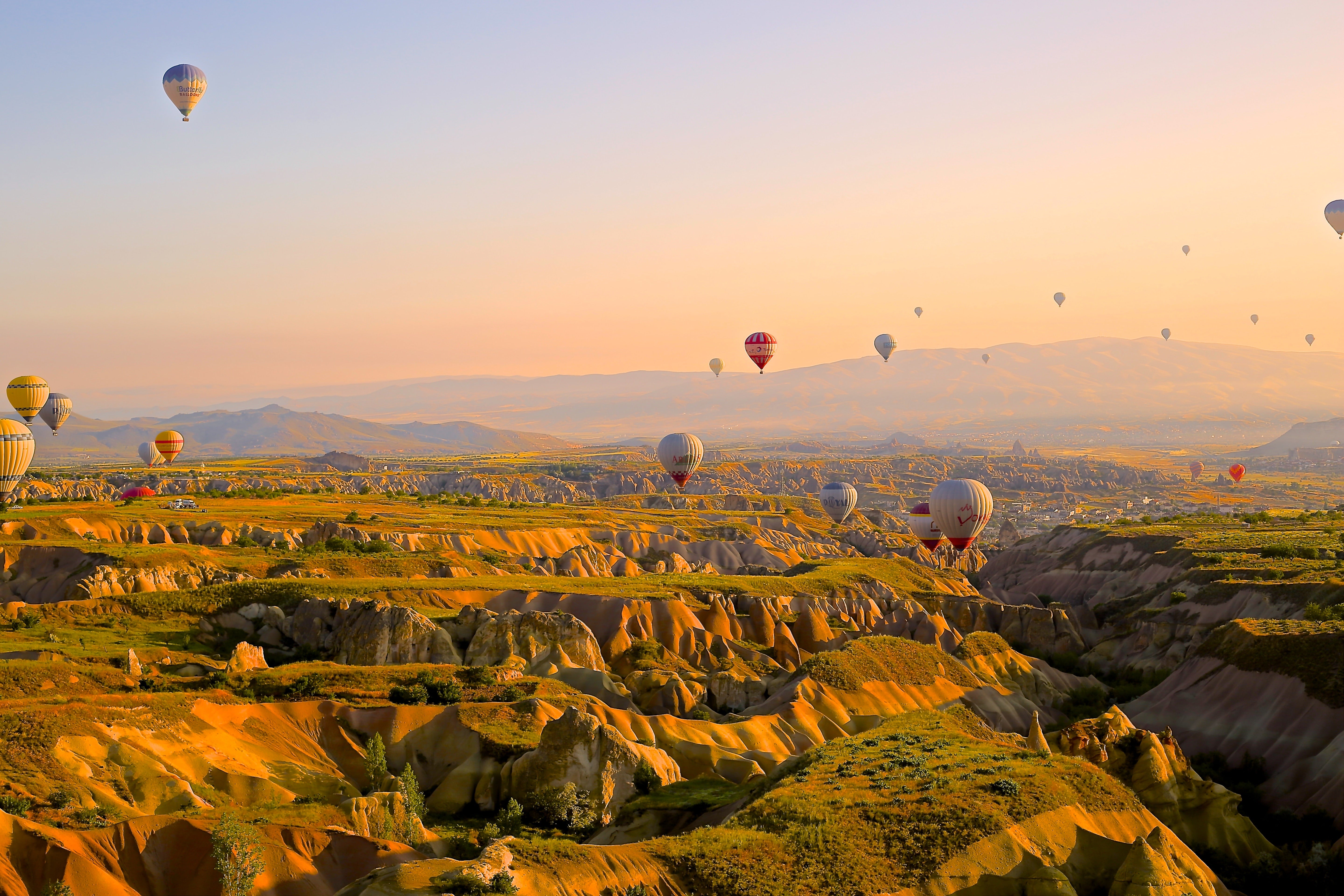 Magische luchtballonnen