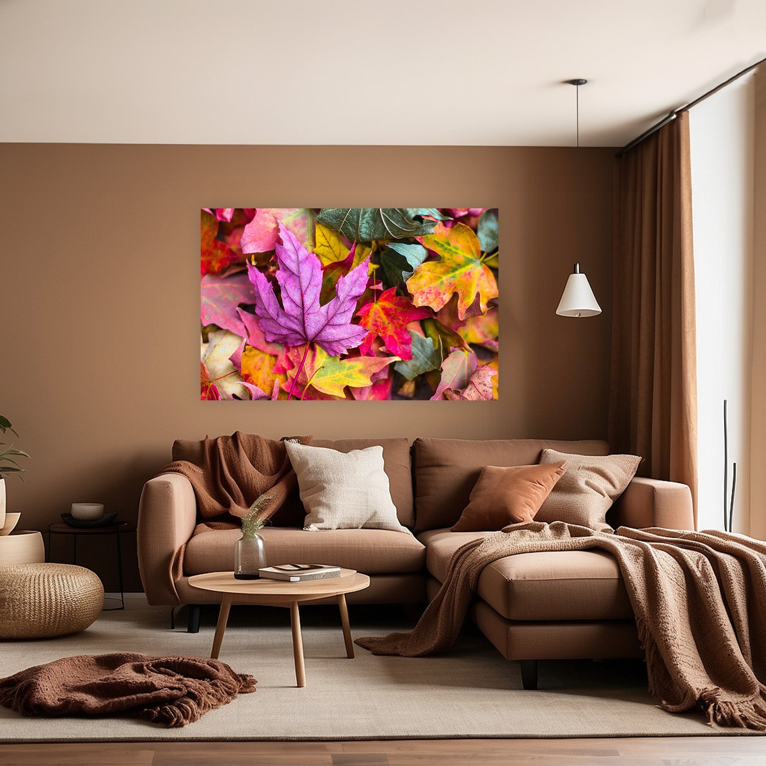 Kleurrijke herfstbladeren